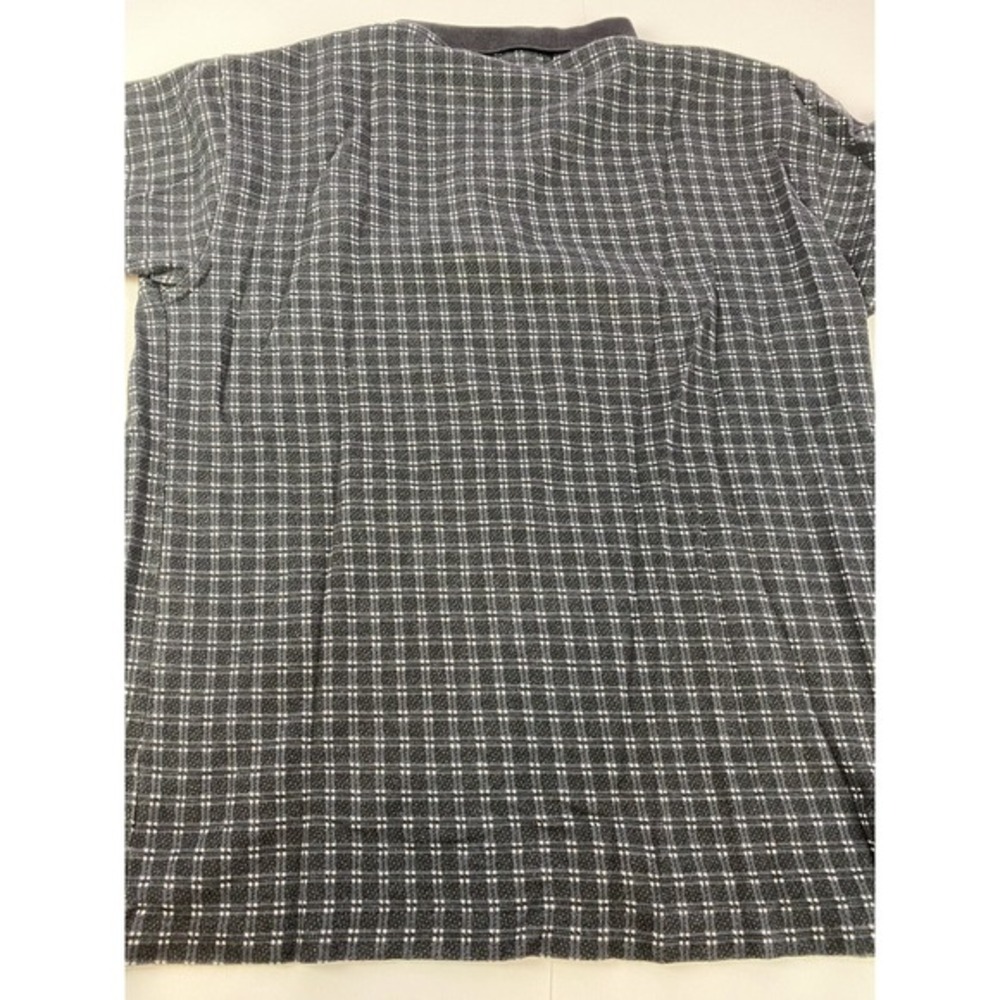 Vintage Antigua Pittsburgh Steelers Medium Black Checkered‎ Polo - Picture 5 of 5